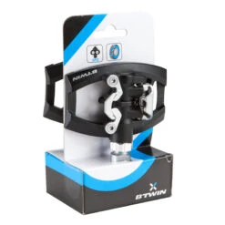 BTWIN 100 Dual Platform Leisure Bike Pedals -RideGear Shop k023e79561a00668b50085217655188ae