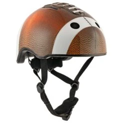 Bicycle Helmet For Kids | Brown US Football | Crazy Safety | EN 1078 Certified -RideGear Shop k02f0fd395086285dbcaaf196a9afd94e
