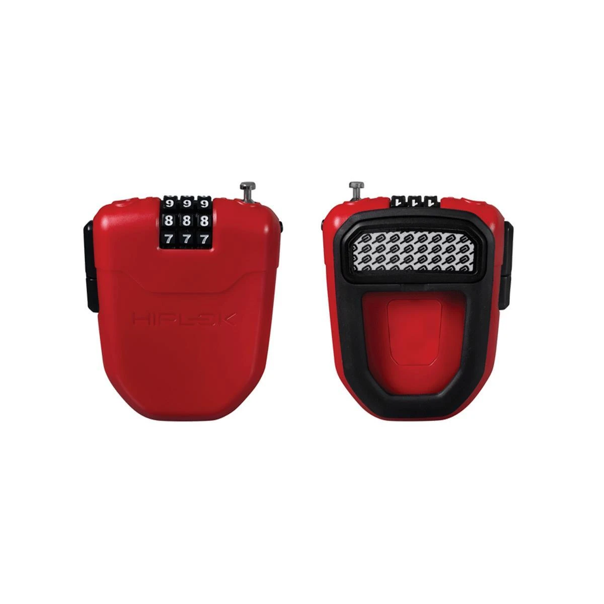 HIPLOK FX WEARABLE RETRACTABLE COMBINATION LOCK RED 3 HIPLOK FX WEARABLE RETRACTABLE COMBINATION LOCK RED