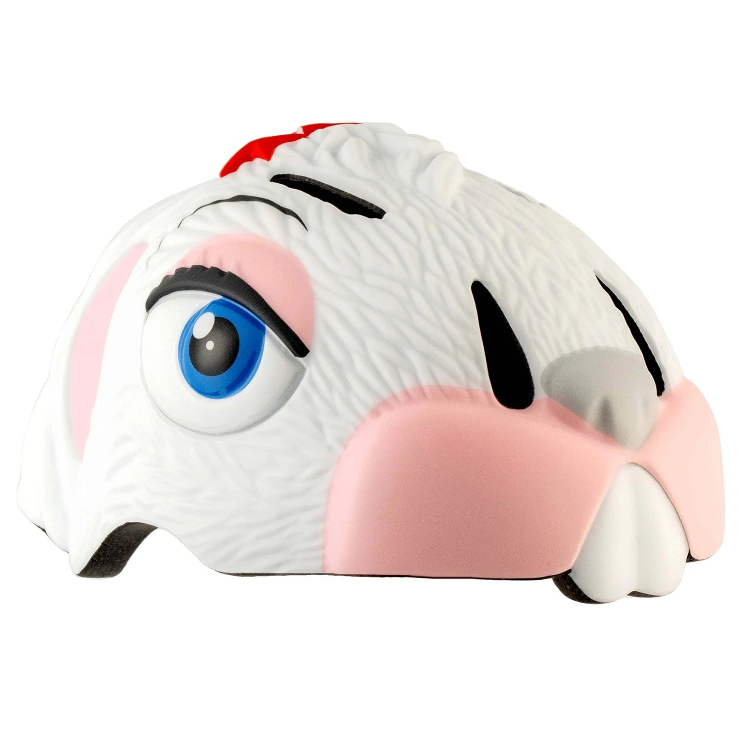 Bicycle Helmet For Kids | White Bunny | Crazy Safety | EN 1078 Certified 3 Bicycle Helmet For Kids | White Bunny | Crazy Safety | EN 1078 Certified
