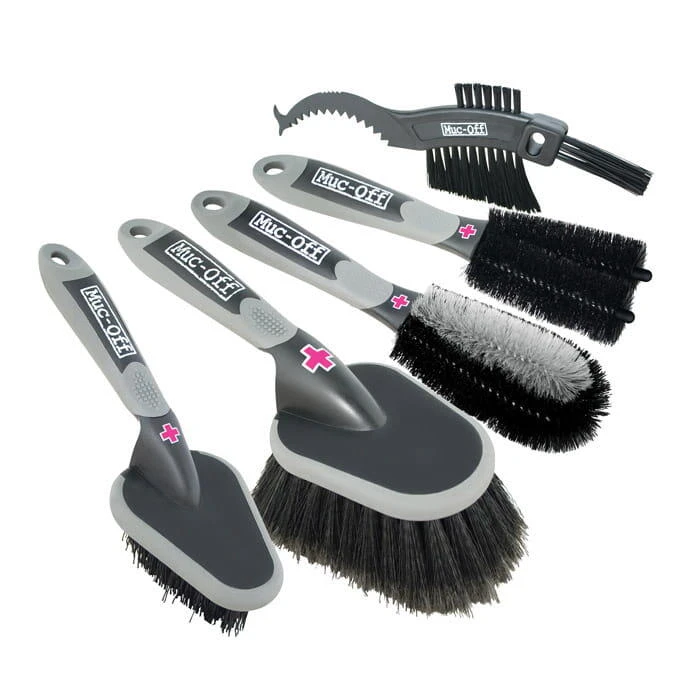Muc-Off Premium Bicycle Cleaning Brush Kit 3 Muc-Off Premium Bicycle Cleaning Brush Kit