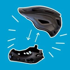 Bicycle Helmet For Kids | Black Fullface | Crazy Safety | EN1078 Certified 9 Bicycle Helmet For Kids | Black Fullface | Crazy Safety | EN1078 Certified -RideGear Shop k05545263722038cb7798fcf888e6f108