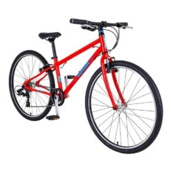 26" Wheel Lightweight Hybrid Bike Red -RideGear Shop k07d49e500bf4102e62a3b733bc081602