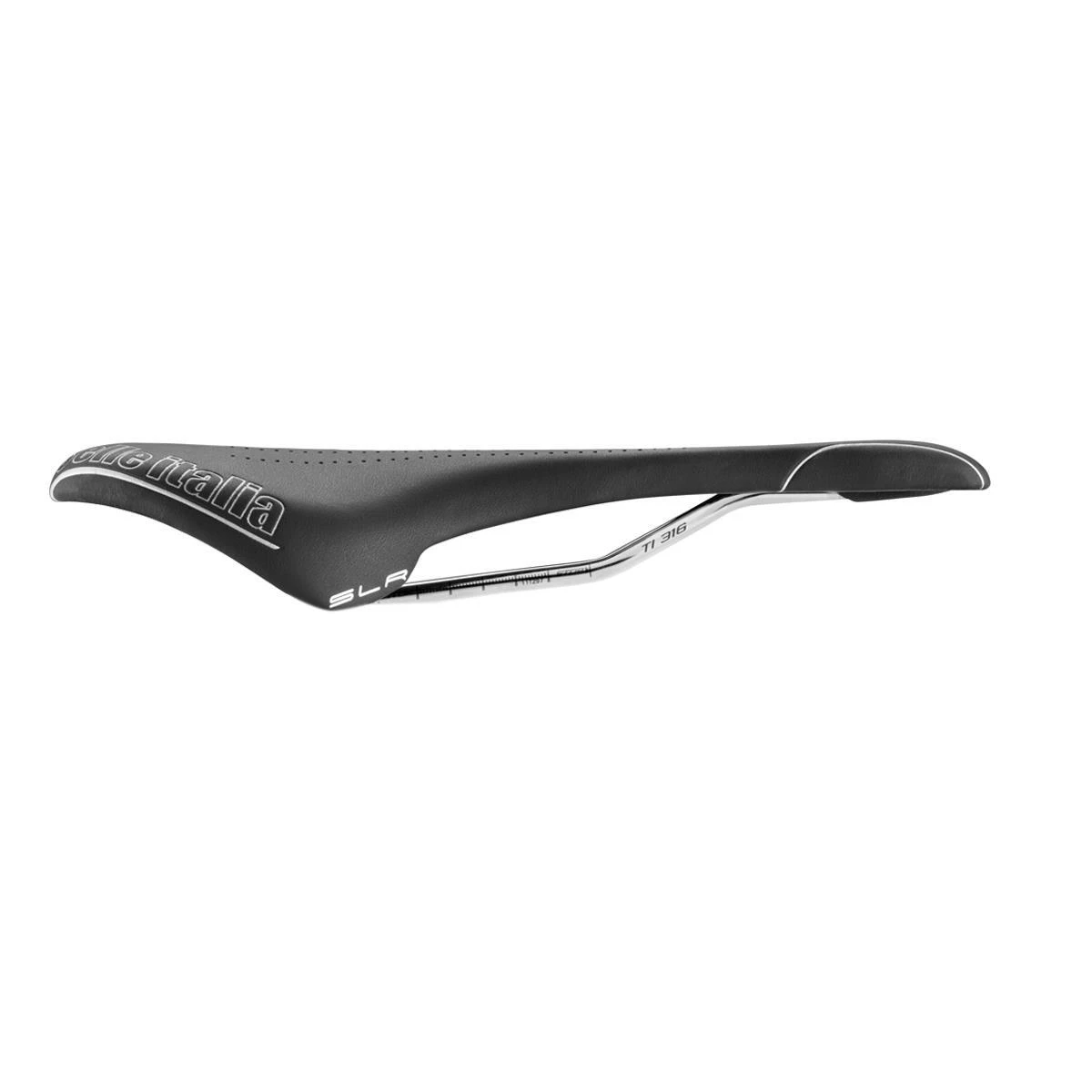 SELLE ITALIA SLR Superflow Ti316 Saddle Mens Road Black S3 4 SELLE ITALIA SLR Superflow Ti316 Saddle Mens Road Black S3 - Image 2