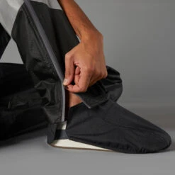 BTWIN Men's City Cycling Rain Overtrousers With Built-In Overshoes 540 -RideGear Shop k0e8afa78d2bdd5d20ac749822fdade50