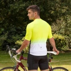 Proviz Classic Men's Short Sleeve Alpine Cycling Jersey -RideGear Shop k107d6444eb384e42439532695d0603a7