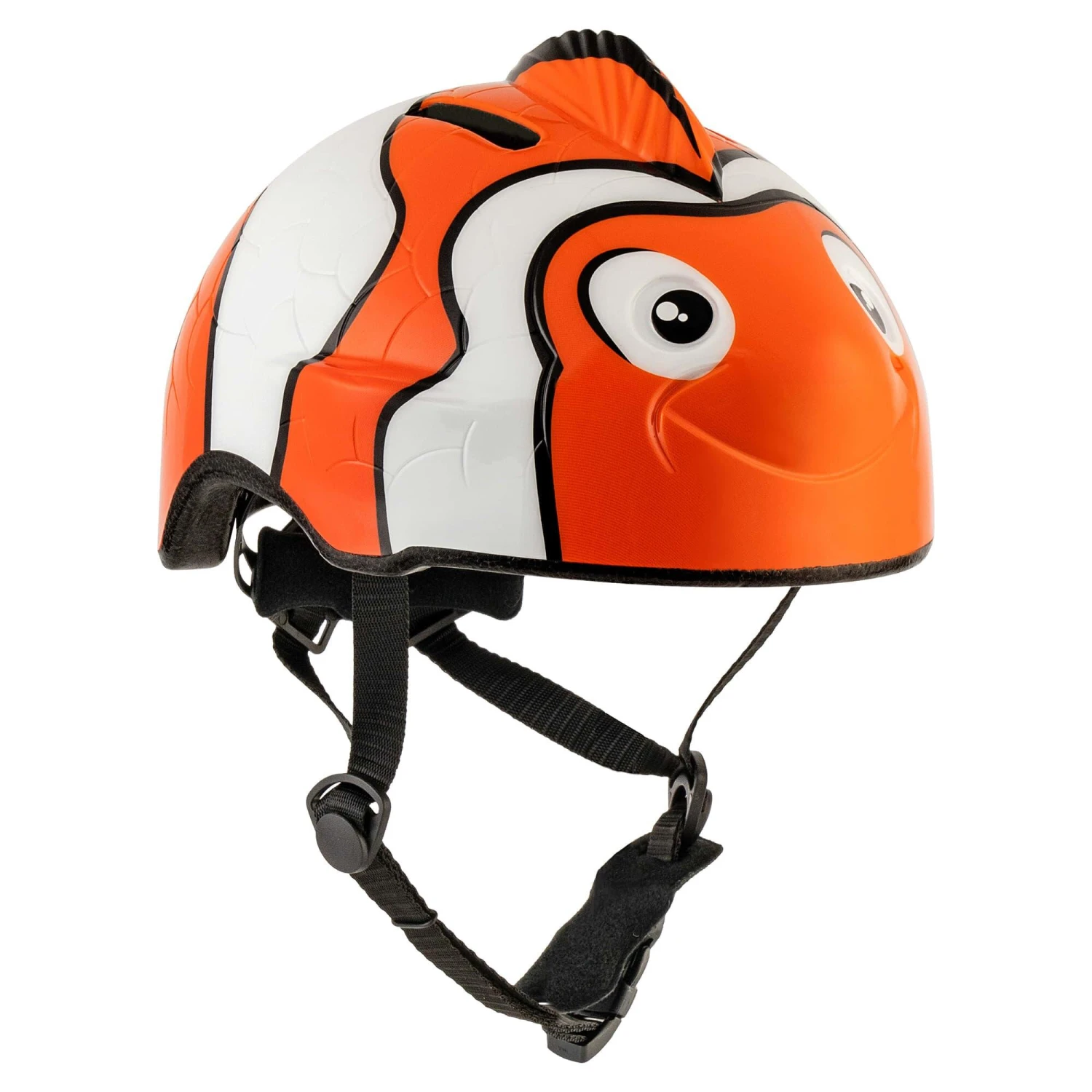 Bicycle Helmet For Kids | Orange Clown Fish | Crazy Safety | EN 1078 Certified 5 Bicycle Helmet For Kids | Orange Clown Fish | Crazy Safety | EN 1078 Certified - Image 3