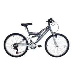 Basis Vogue Junior Girls Full Suspension Mountain Bike 24in Wheel