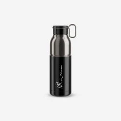 Elite Isothermal Stainless Steel Cycling Water Bottle 550 Ml Mia Thermo - Black