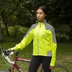 Proviz Women's Nightrider Reflective Waterproof Cycling Jacket -RideGear Shop k1e1f88deed441caf4199ccc6185b4c79