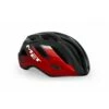 Met Idolo Road Helmet Black Red Metallic | Glossy -RideGear Shop k1e40f5f3cfb0b7386445bb2a4db92249