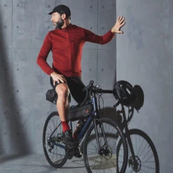 Men's Merino Long-Sleeved Cycling Jersey GRVL900 -RideGear Shop k1fa3871a9a608ec64bfe9a460ff3fc33