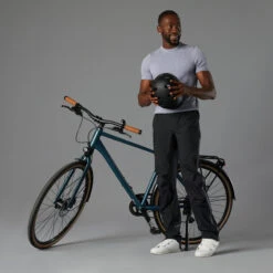 BTWIN Men's City Cycling Rain Overtrousers 900 -RideGear Shop k21af0f0a792aeb15e9afde0ec90cedfb