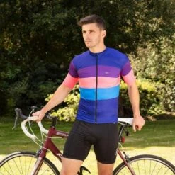 Proviz Classic Men's Short Sleeve Retro Cycling Jersey -RideGear Shop k2700e958072455ac0e83a33fd607d267