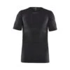 Craft Active INTENSITY Short Sleeve Mens Baselayer Black Asphalt -RideGear Shop k29dd18b9f4ecbb38a27f18f10ab8ff27