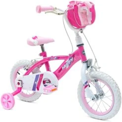 Huffy Glimmer 12" Girls Pink Bike For Kids 3