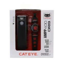Cateye AMPP 400 / Orb Light Set 7 Cateye AMPP 400 / Orb Light Set -RideGear Shop k2a573222080087e0684aa90194cc30af