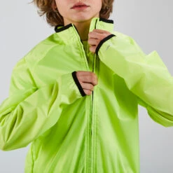 BTWIN 100 Kids' Waterproof Jacket -RideGear Shop k2afa77e45a26741ca1514daf1e17565e
