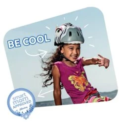 Bicycle Helmet For Kids | White Zebra | Crazy Safety | EN 1078 Certified 10 Bicycle Helmet For Kids | White Zebra | Crazy Safety | EN 1078 Certified -RideGear Shop k2c9731c88c1faa2b882a87c0204ba507 1