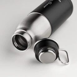 Elite Isothermal Stainless Steel Cycling Water Bottle 550 Ml Mia Thermo - Black -RideGear Shop k2ec58d46035600144d9b651e3fb1c34f