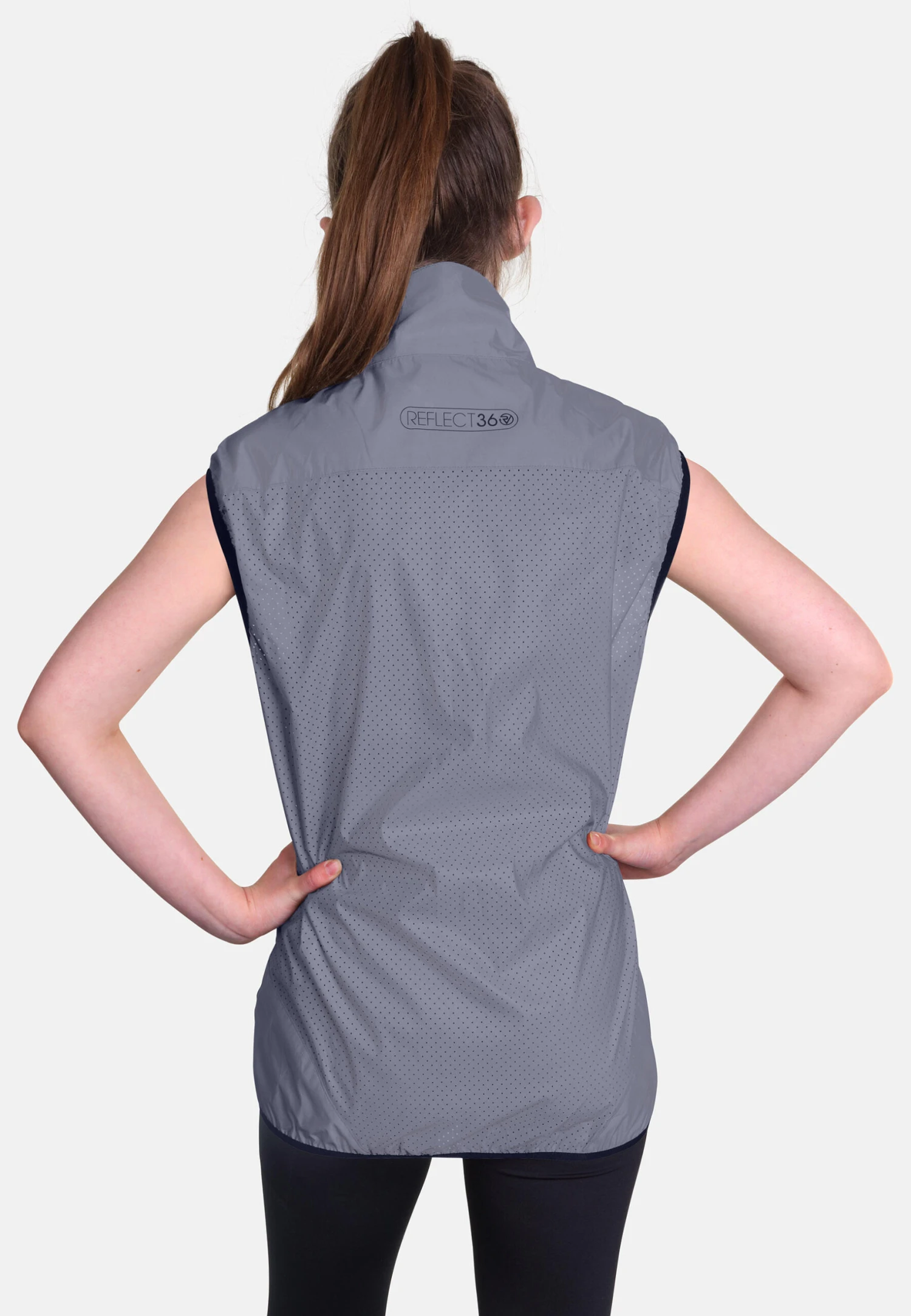 Proviz Women's REFLECT360 Waterproof Cycling Gilet 4 Proviz Women's REFLECT360 Waterproof Cycling Gilet - Image 2