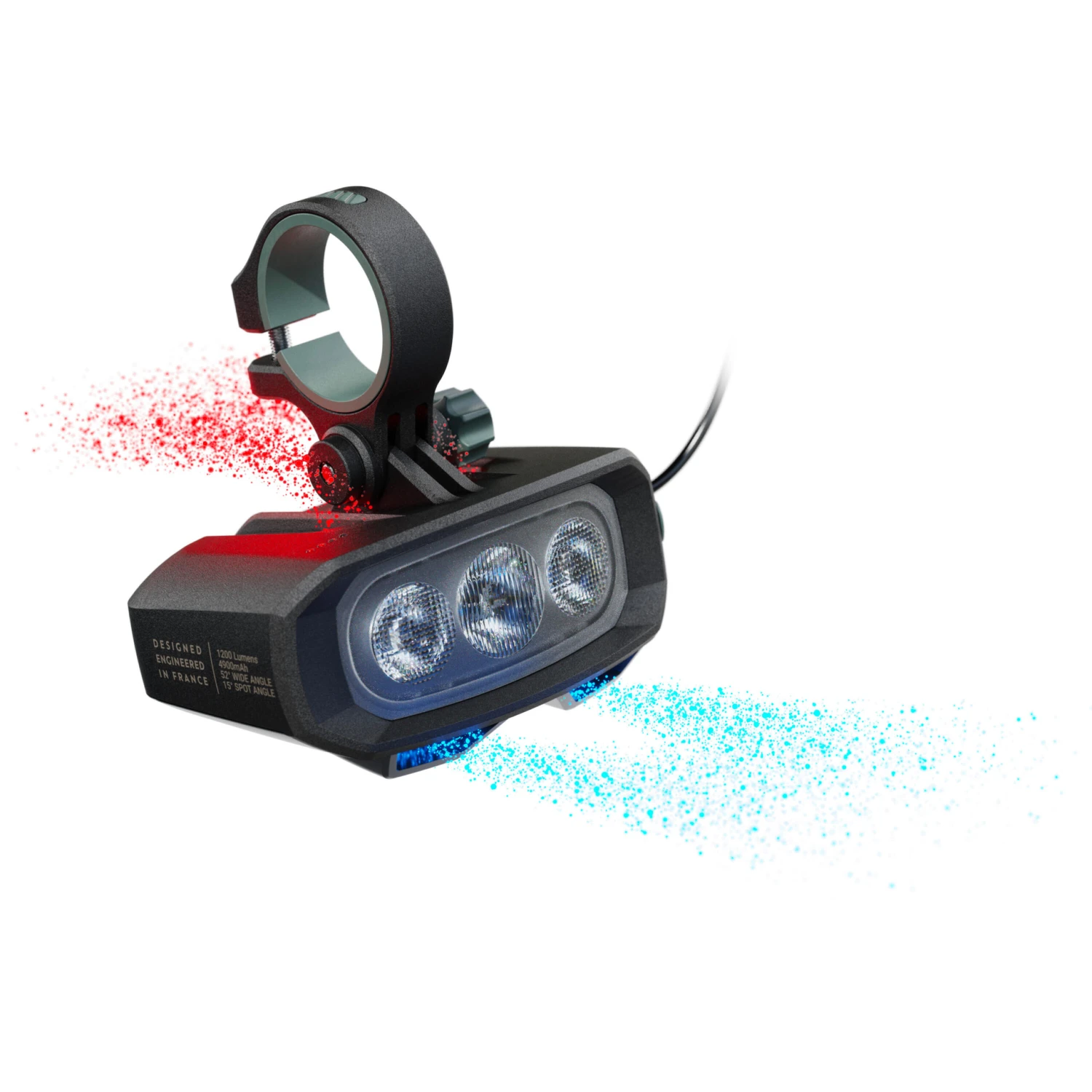 Rockrider Bike Light FL940 For Riding On Unlit Trails 10 Rockrider Bike Light FL940 For Riding On Unlit Trails - Image 8