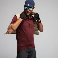 Gravel Cycling And Touring Merino Wool Polo Shirt -RideGear Shop k34e0c2fcd0c3f79ddef8b95d9f624d76