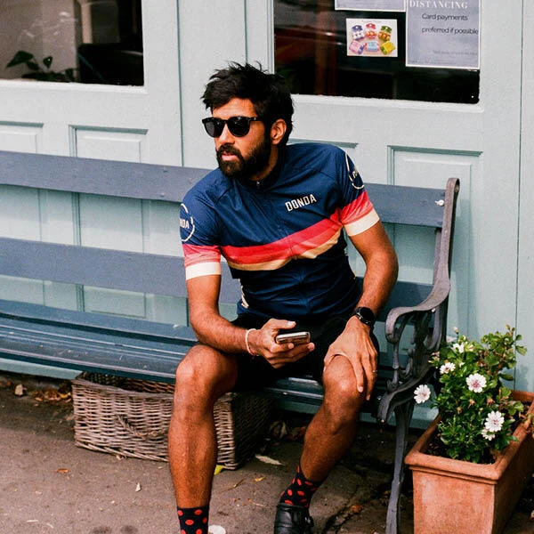 Jersey #3 - Short Sleeved Mens Cycling Jersey 6 Jersey #3 - Short Sleeved Mens Cycling Jersey - Image 4