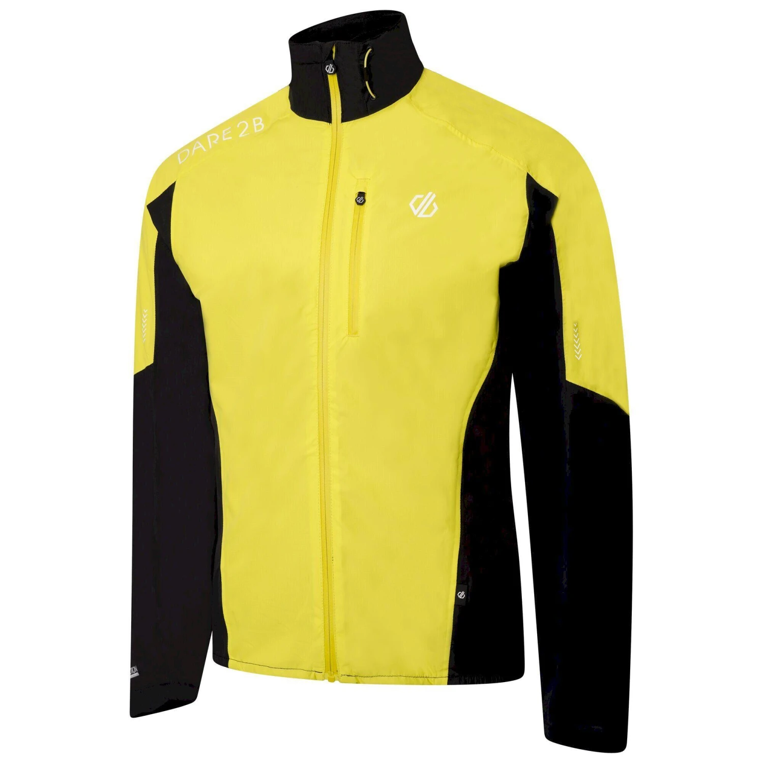 Dare 2b Mens Mediant II Cycling Jacket (Neon Spring/Black) 5 Dare 2b Mens Mediant II Cycling Jacket (Neon Spring/Black) - Image 3