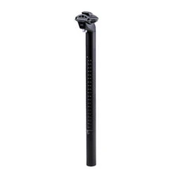 Rockrider 27.2 Mm Aluminium Seat Post With 400 Mm Clamp - Black