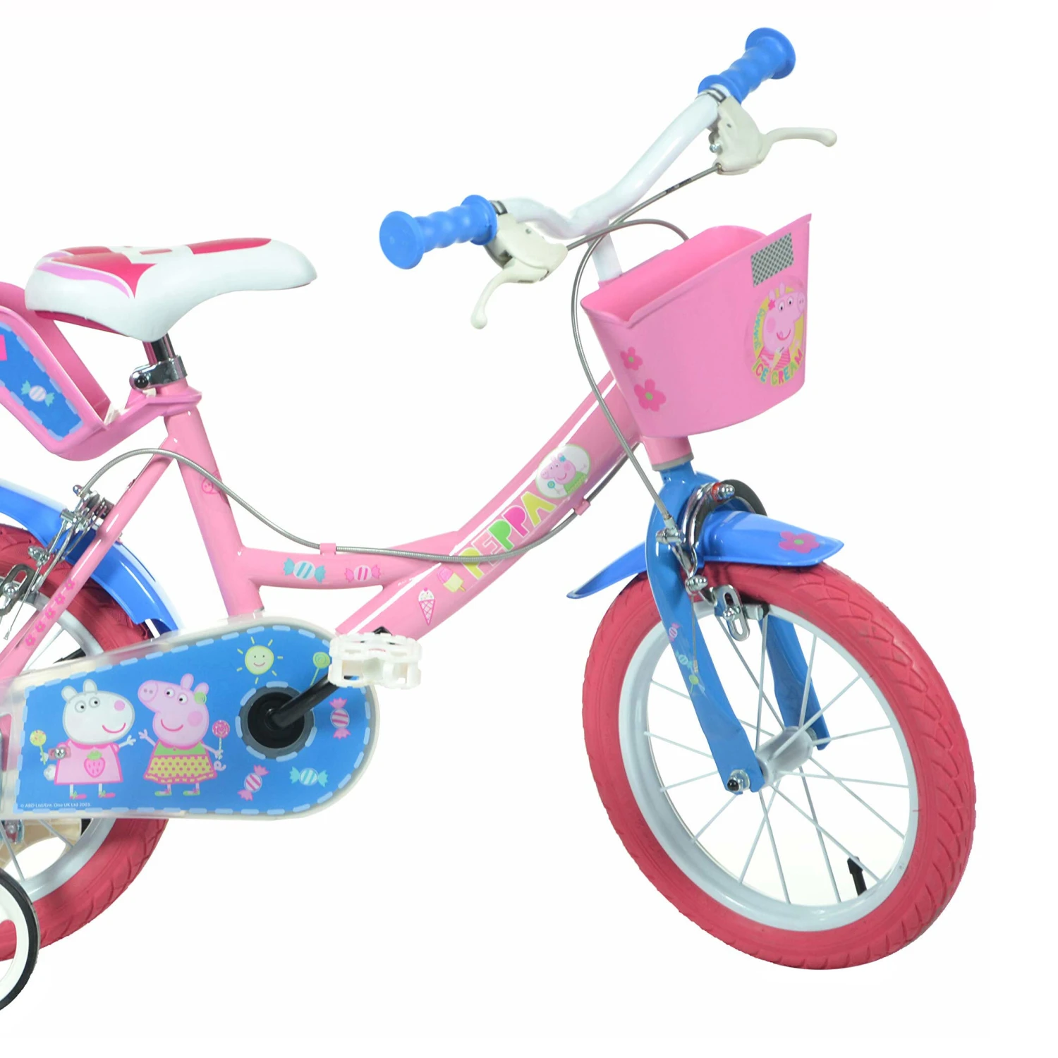 Dino Bikes 14" Peppa Pig Kids Bike 5 Dino Bikes 14" Peppa Pig Kids Bike - Image 3