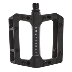 Rockrider Flat Resin Mountain Bike Pedals 700 -RideGear Shop k487dc093ca73903ce90f2491151ab627