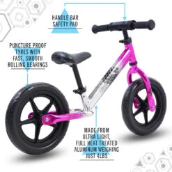 SULLIVAN Evade 12" Wheel Balance Bike, Electro Pink 19 SULLIVAN Evade 12" Wheel Balance Bike, Electro Pink -RideGear Shop k4a0c2b2eed025998afd699dc292e36c6