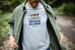 Brigade Du Pavé Lifestyle Collection T-Shirt - Grey -RideGear Shop k4a4d74fe25f01a446ce9717a2ed5ecb0