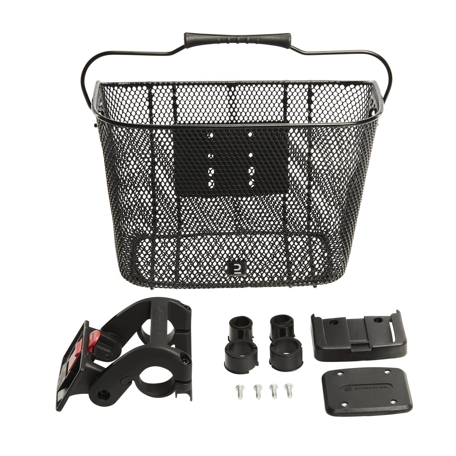 BTWIN Kids' Metal Bike Basket 4 BTWIN Kids' Metal Bike Basket - Image 2