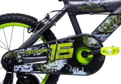 Huffy Delirium 16" BMX Style Bike Grey And Green For Kids 5 -RideGear Shop k4f105a03afb8925d8d2c1ffd70bdcf3c