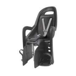 POLISPORT Bike Pannier Rack Child Seat Groovy - Black