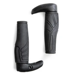 Decathlon Ergonomic Bike Grips With Bar Ends -RideGear Shop k555e0fe0f6b344523771ce15b6024af4