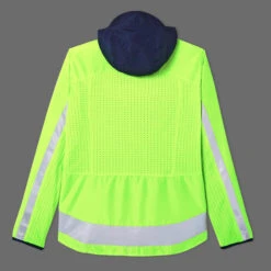 BTWIN Men's Warm Reversible Cycling Jacket - Blue/Hi -RideGear Shop k55e0dd65f6f77741c09ab32d814ce6f5