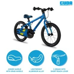 Cuda Lightweight Kids Mountain Bike For 3 -RideGear Shop k62675844247fdf03e813261801e84a23