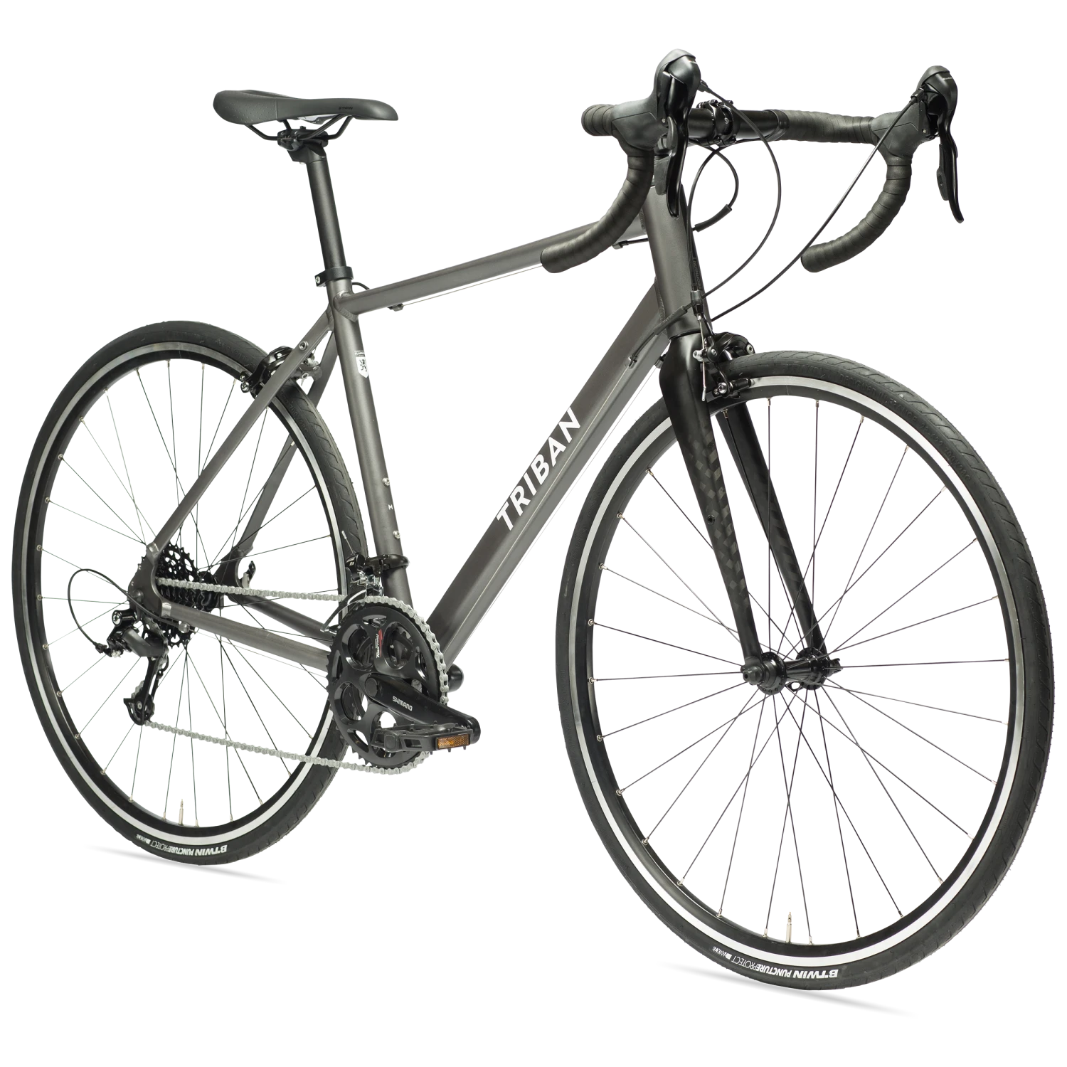 Road Bike Triban RC 120 - Grey 5 Road Bike Triban RC 120 - Grey - Image 3