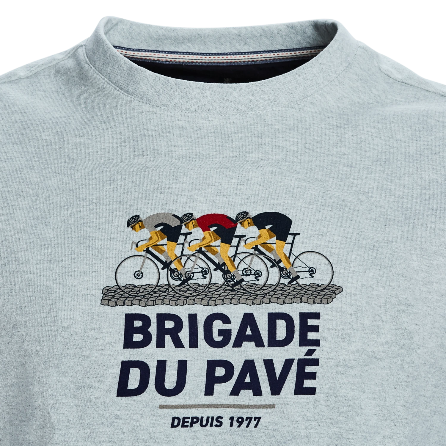 Brigade Du Pavé Lifestyle Collection Sweatshirt - Grey 5 Brigade Du Pavé Lifestyle Collection Sweatshirt - Grey - Image 3