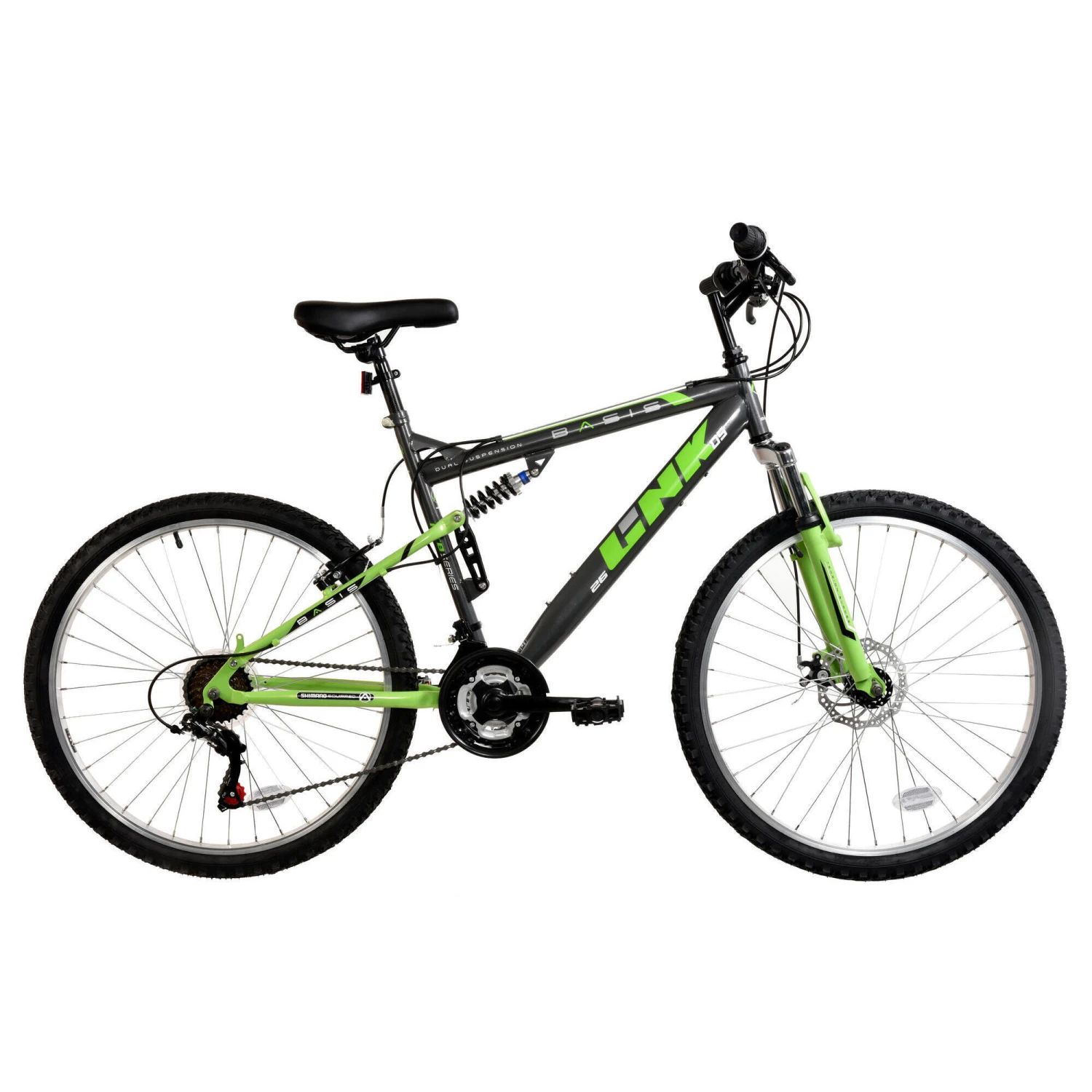Basis Link Adult's Full Suspension Mountain Bike, 26In Wheel 3 Basis Link Adult's Full Suspension Mountain Bike, 26In Wheel