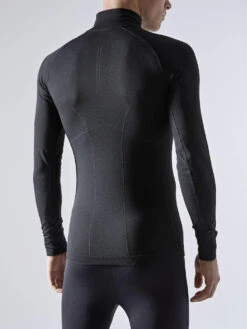 Craft Active INTENSITY ZIP Mens Baselayer Black Asphalt -RideGear Shop k6484e313c6271ffe954f8f7e256f3be1