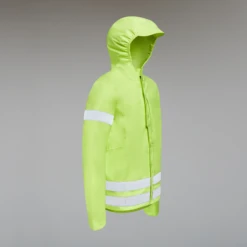 BTWIN Kids' Hi-Viz Waterproof Cycling Jacket 500 -RideGear Shop k6552945a98c68fcbbfa219bdfe764eb8