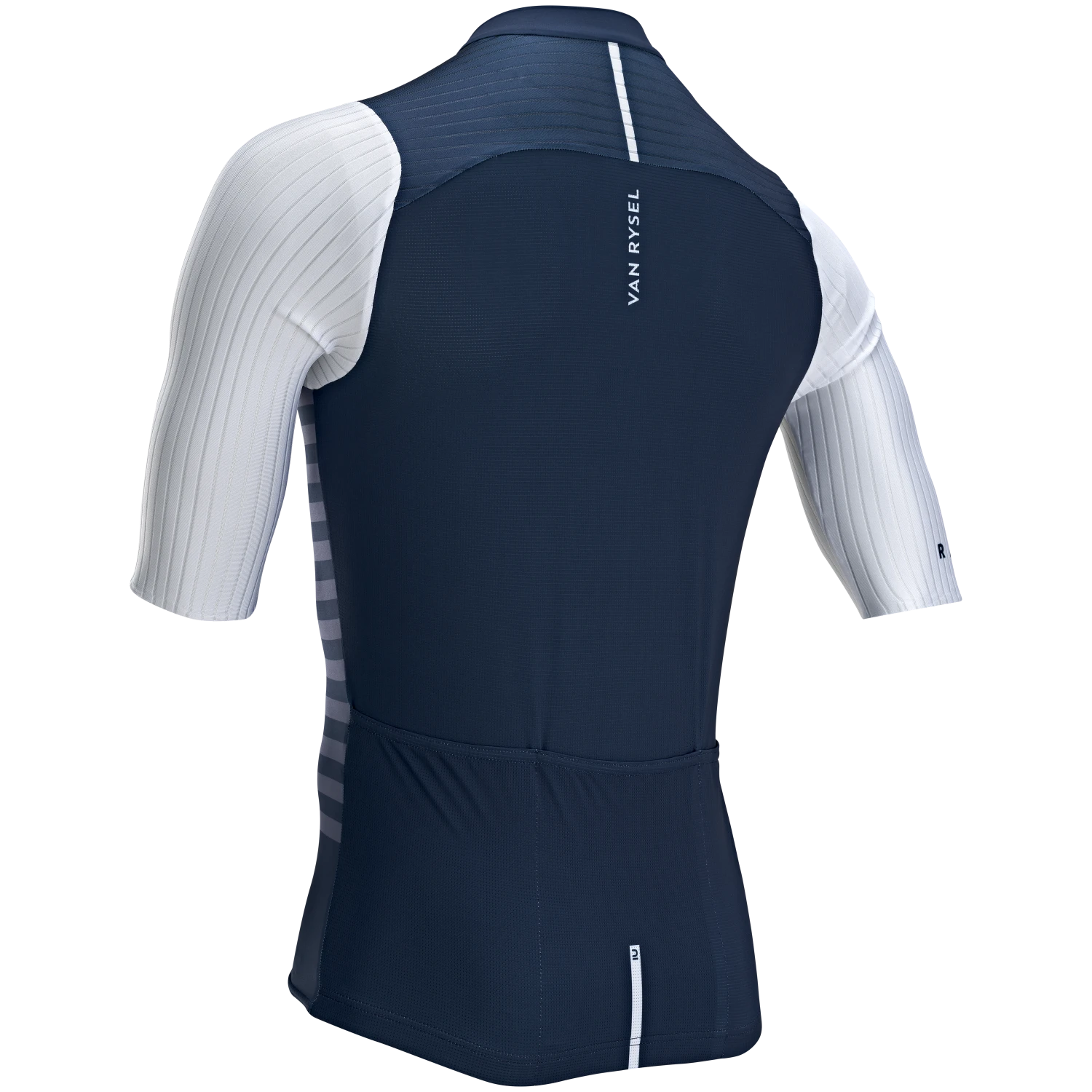 Men's Road Cycling Jersey Racer Pro - Striped Blue 5 Men's Road Cycling Jersey Racer Pro - Striped Blue - Image 3