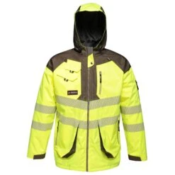 Regatta Mens HiVis Waterproof Reflective Parka Jacket (Orange/Grey) 10 Regatta Mens HiVis Waterproof Reflective Parka Jacket (Orange/Grey) -RideGear Shop k72ac4205f1bf23c2ed46521f7e0399b6