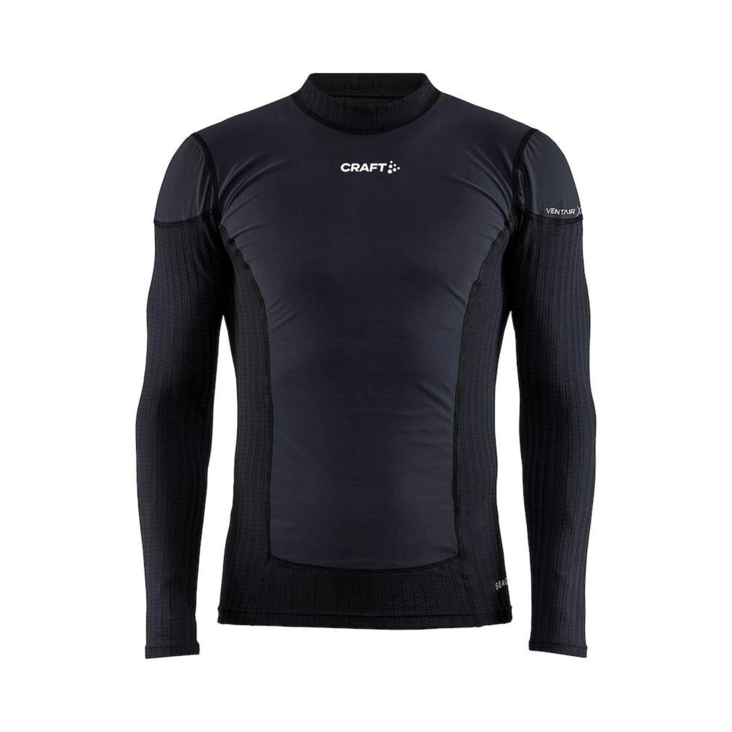 Craft ACTIVE EXTREME X WIND LONG SLEEVE BASELAYER MEN BLACK GRANITE 3 Craft ACTIVE EXTREME X WIND LONG SLEEVE BASELAYER MEN BLACK GRANITE
