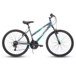 Huffy Stone Mountain Ladies 26" Mountain Bike Hardtail 21 Speed Grey & Teal -RideGear Shop k7801b39ce7e80b69ab9a6e502d9d3e56