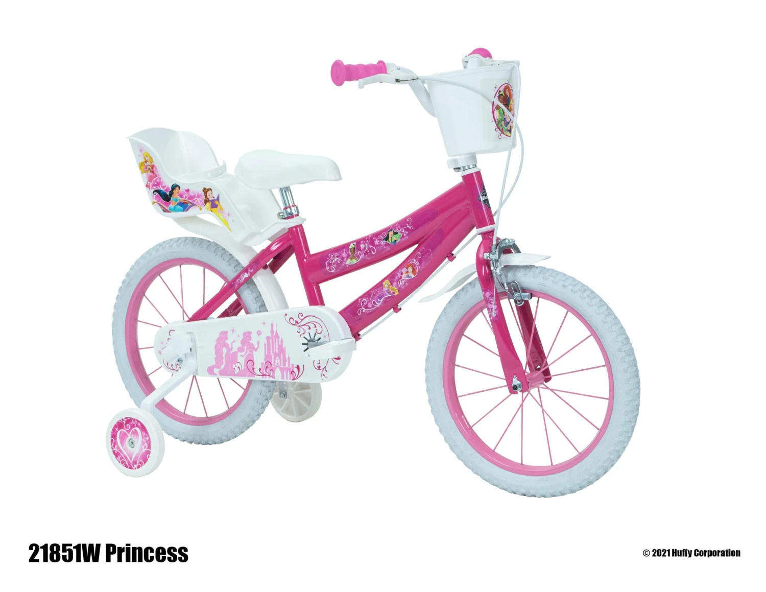 Huffy Disney Princess 16" Kids Bike 4 Huffy Disney Princess 16" Kids Bike - Image 2